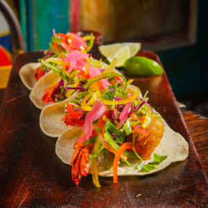 Tacos de Camaron (4Pcs)